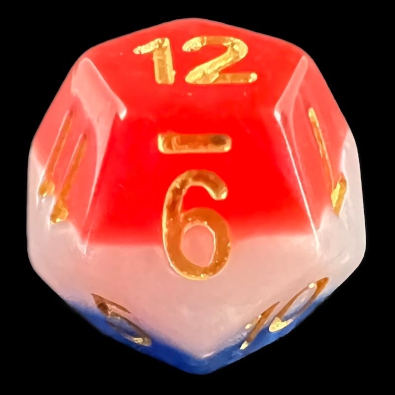 TDSO Layer Patriot D12 Dice