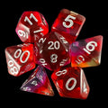 TDSO Layer Pomegranate Blossom 7 Dice Polyset