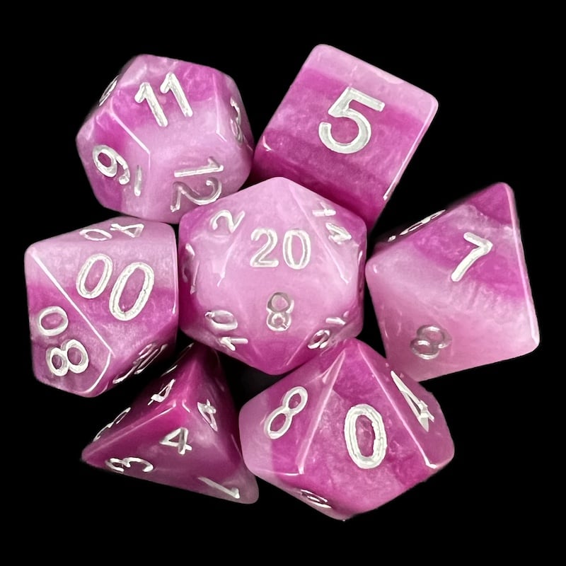 TDSO Layer Purple 7 Dice Polyset