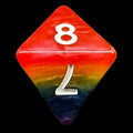 TDSO Layer Rainbow D8 Dice