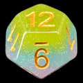 TDSO Layer Transparent Candyland Glitter D12 Dice
