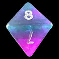TDSO Layer Transparent Stellar D8 Dice