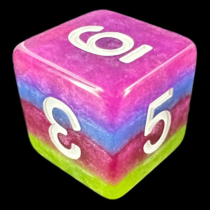 TDSO Layer Tropical D6 Dice