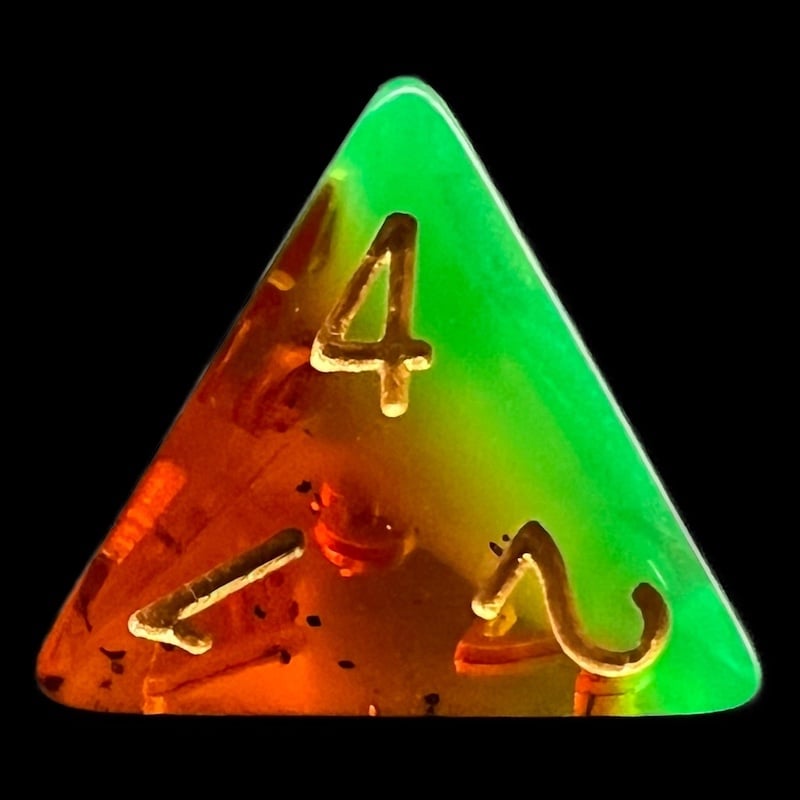 TDSO Layer Watermelon D4 Dice