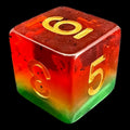 TDSO Layer Watermelon D6 Dice