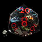 TDSO Liquid Core Tormentors 'Mass of Souls' MASSIVE 85mm D20 Dice