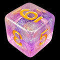 TDSO Luminous Electric Iris D6 Dice