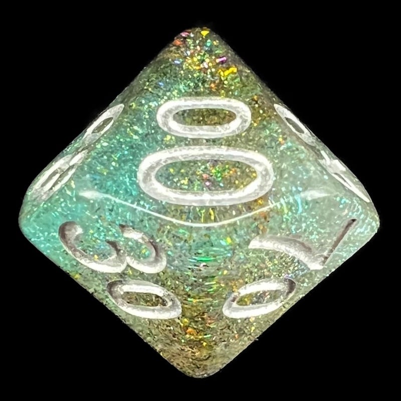 TDSO Luminous Elven King Percentile Dice