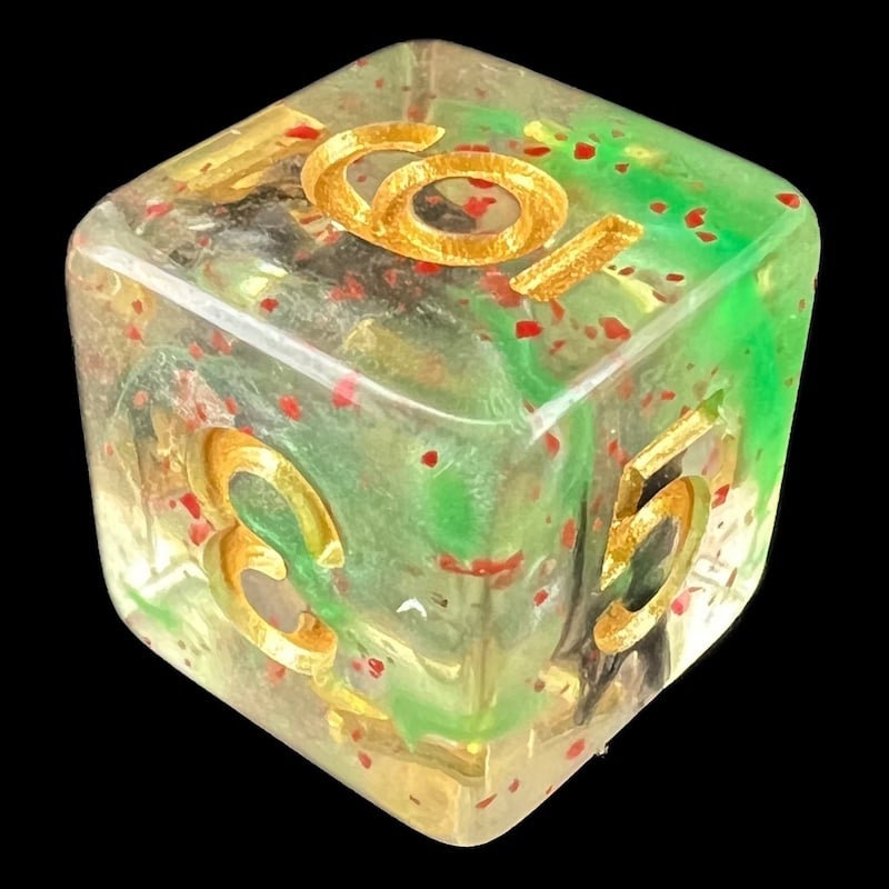 TDSO Luminous Evil D6 Dice