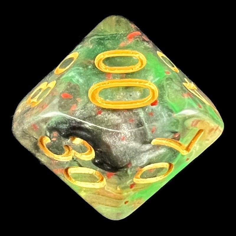 TDSO Luminous Evil Percentile Dice