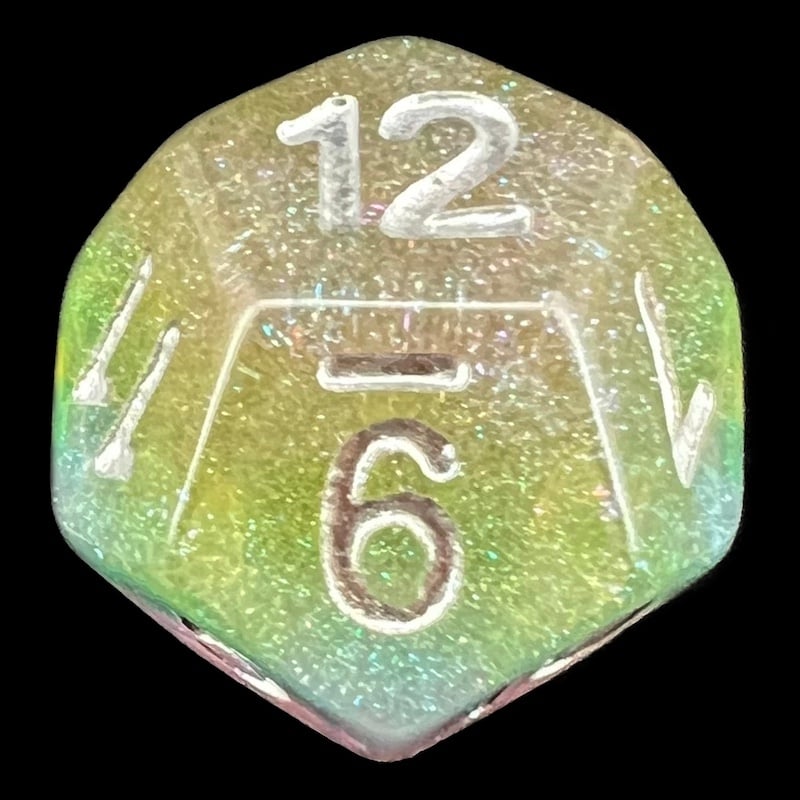 TDSO Luminous Fairy Dust D12 Dice