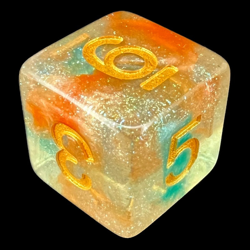 TDSO Luminous Koi D6 Dice
