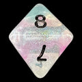 TDSO Luminous Ro Chrome D8 Dice