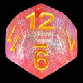 TDSO Luminous Ruby D12 Dice