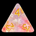 TDSO Luminous Ruby D4 Dice