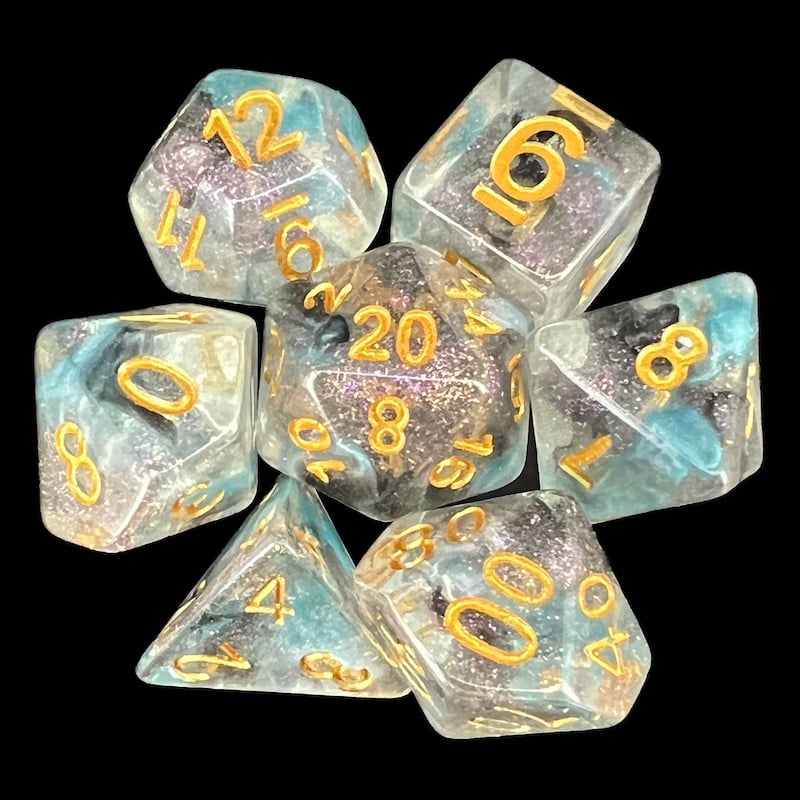TDSO Luminous Shade 7 Dice Polyset