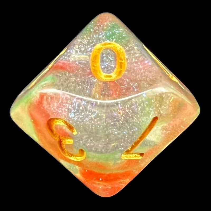 TDSO Luminous Tectonic Break D10 Dice