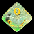 TDSO Luminous Venom D10 Dice