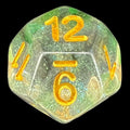 TDSO Luminous Venom D12 Dice
