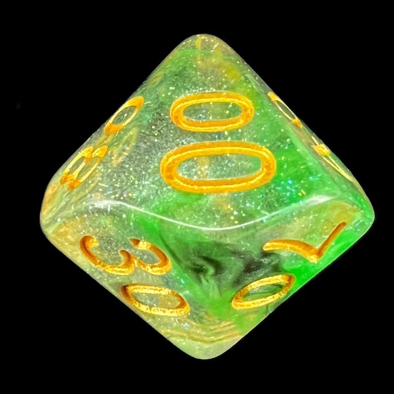 TDSO Luminous Venom Percentile Dice
