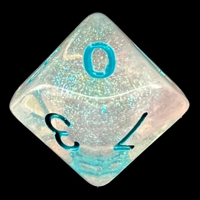 TDSO Luminous Winter Walker D10 Dice