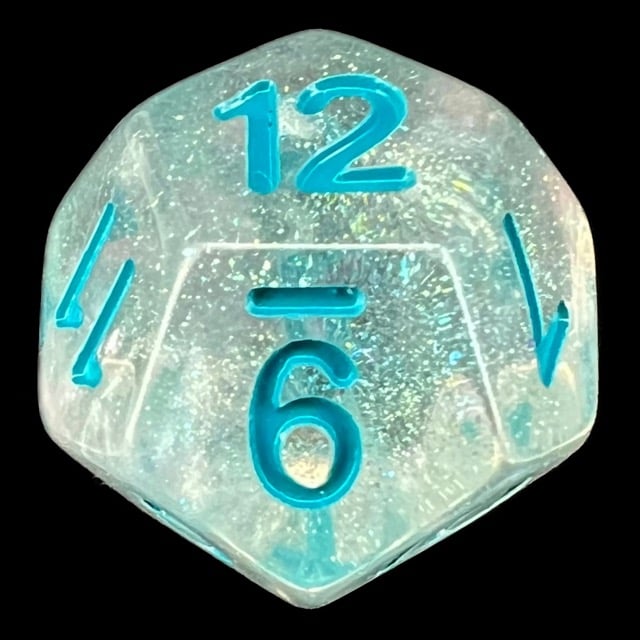 TDSO Luminous Winter Walker D12 Dice