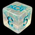 TDSO Luminous Winter Walker D6 Dice