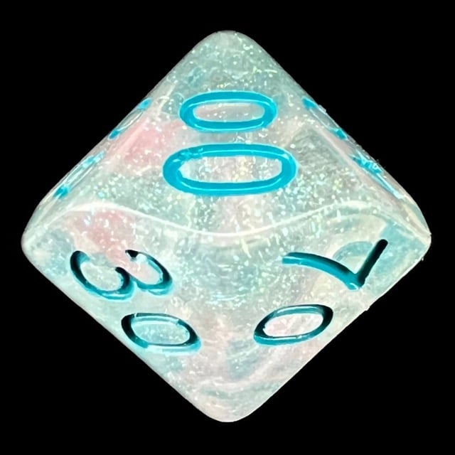 TDSO Luminous Winter Walker Percentile Dice
