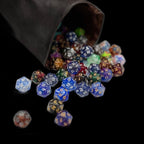 HALF PRICE CLEARANCE TDSO MASSIVE Bag of Holding Brown Faux Leather Dice Bag