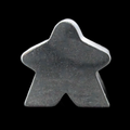 TDSO Gemstone Hematite Meeple T1