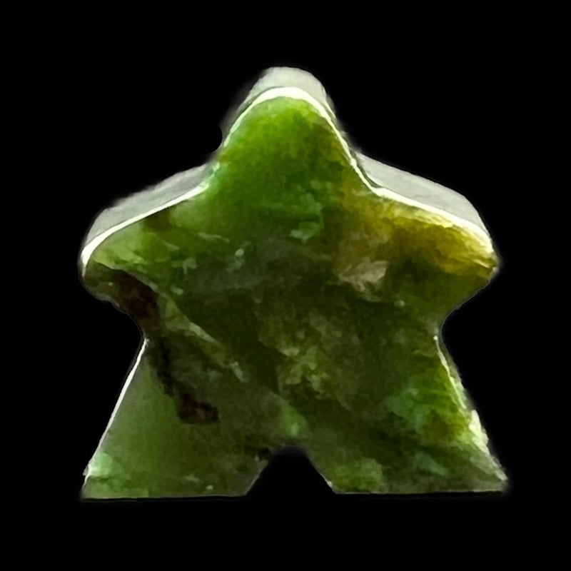 TDSO Gemstone Jade Nephrite Meeple T3
