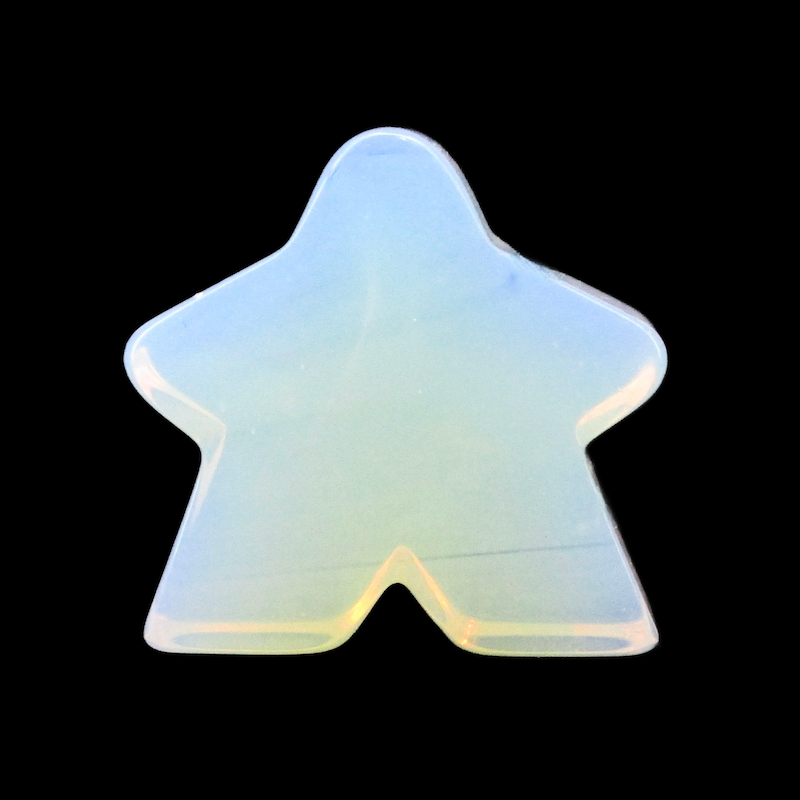 TDSO Gemstone Opalite Meeple T1