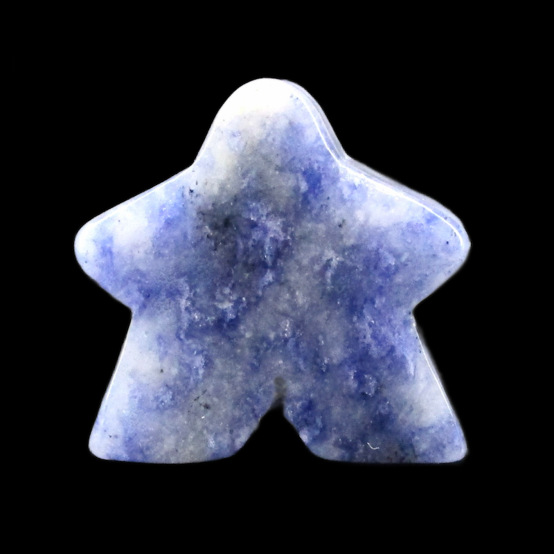 TDSO Gemstone Sodalite Light Meeple T1