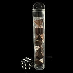 TDSO Metal Antique Copper MINI 10mm 7 Dice Polyset in Tube