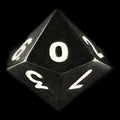 HALF PRICE CLEARANCE TDSO Metal Black Nickel Finish D10 Dice