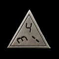 TDSO Metal Digital Steel &amp; Black D4 Dice
