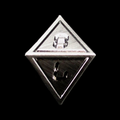 TDSO Metal Digital Steel &amp; Black D8 Dice