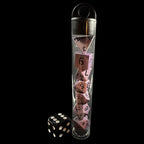 TDSO Metal Lilac MINI 10mm 7 Dice Polyset In Tube