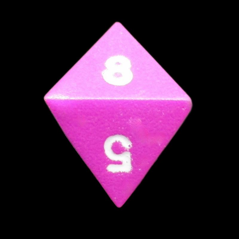 HALF PRICE CLEARANCE TDSO Metal Spectrum Pink Finish D8 Dice