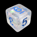 TDSO Metallic Flakes Winter Storm D6 Dice