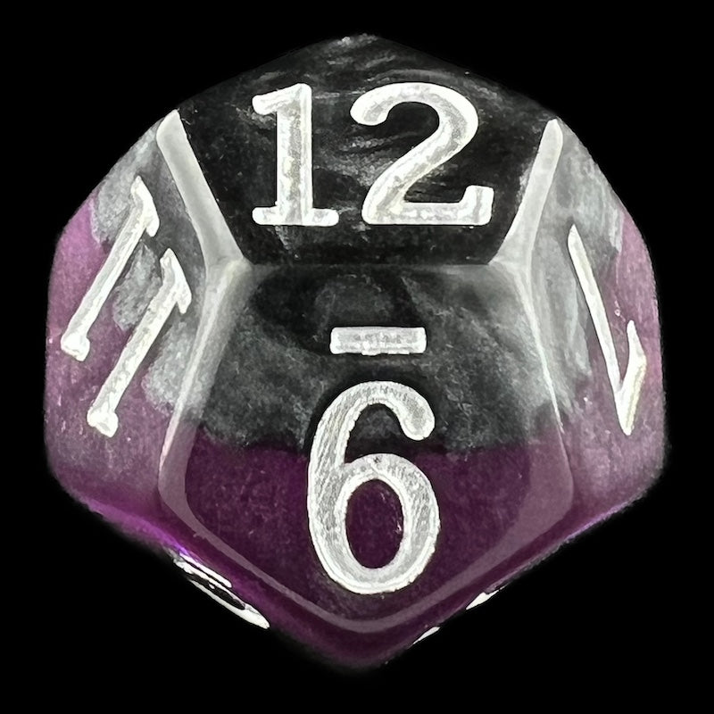 TDSO Mineral Amethyst D12 Dice