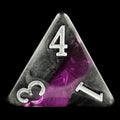 TDSO Mineral Amethyst D4 Dice