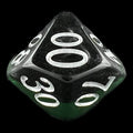 TDSO Mineral Emerald Percentile Dice