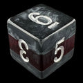 TDSO Mineral Ruby D6 Dice