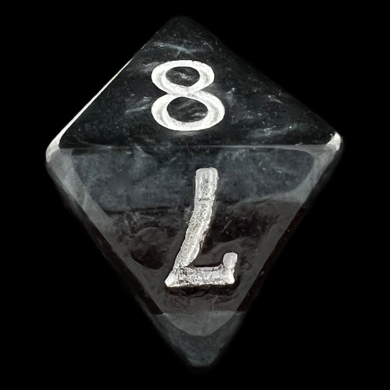 TDSO Mineral Ruby D8 Dice