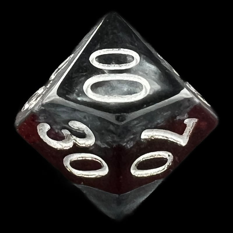 TDSO Mineral Ruby Percentile Dice
