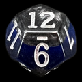 TDSO Mineral Sapphire D12 Dice