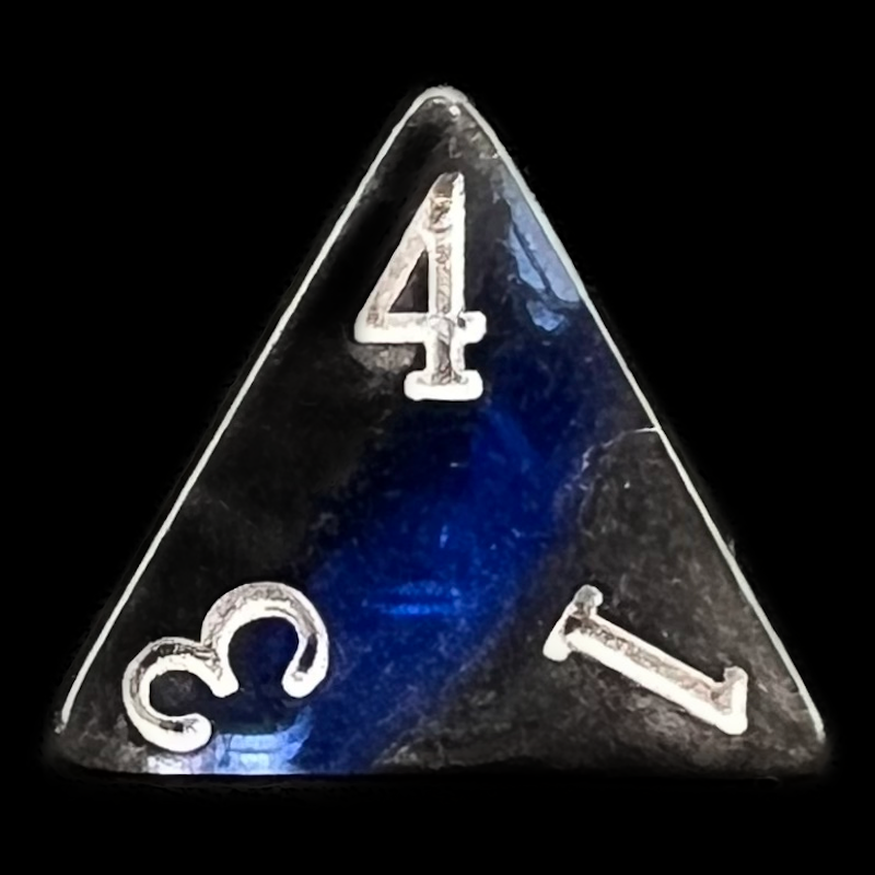 TDSO Mineral Sapphire D4 Dice