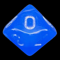 TDSO Moonstone Sapphire D10 Dice