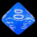 TDSO Moonstone Sapphire Percentile Dice